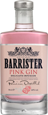 ג'ין באריסטר פינק מתובל 700 מל / Gin BARRISTER PINK