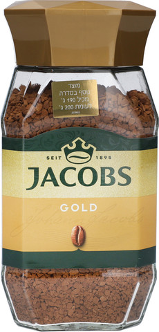 גולד קפה נמס מיובש בהקפאה