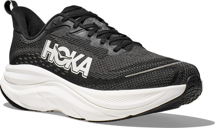Hoka Skyflow - נעלי ספורט גברים הוקה סקייפלו רחבות בצבע שחור/לבן