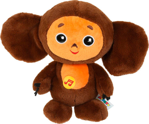 בובה   CHBURASHKA  צעצוע רך צבוראשקה  בגודל 20 "