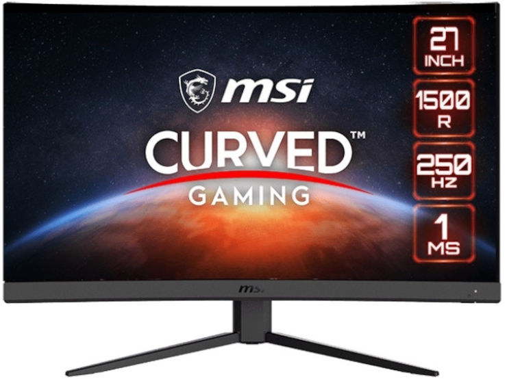 מסך מחשב גיימינג קעור 27 MSI אמאסאיי Optix G27C4X
