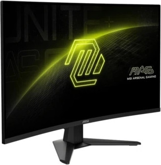 מסך גיימינג קעור MSI MAG 32CQ6F בגודל "32 עם קצב ריענון של 180Hz