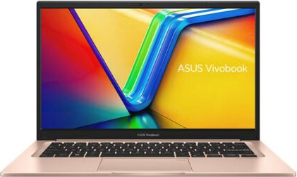 מחשב נייד Asus Vivobook14 14" Core i5 8GB 512GB Win11Pro - Terra Cotta