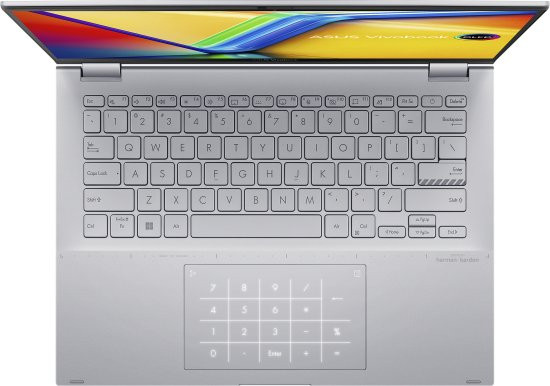 מחשב נייד מסך מגע ASUS Vivobook S 14 Flip מסך 14" WUXGA מעבד i5-13420H זיכרון 8GB דיסק 512GB SSD - כולל עט - Win 11 Pro