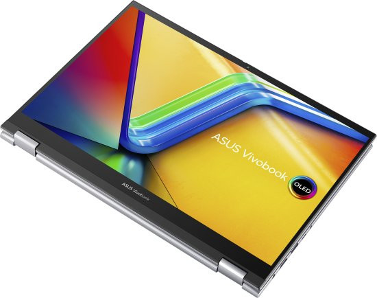 מחשב נייד מסך מגע ASUS Vivobook S 14 Flip מסך 14" WUXGA מעבד i5-13420H זיכרון 8GB דיסק 512GB SSD - כולל עט - Win 11 Pro