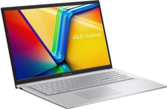 מחשב נייד Asus Vivobook 17 17.3" FHD X1704VA Core 5-120U 16GB 1TB SSD Win11 Home - Cool Silver