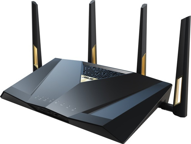 ראוטר  Dual 10G ports, SFP+,RT-BE88U DUAL-BAND 2.4GHz/5GHz WIFI7 4*ANT Asus