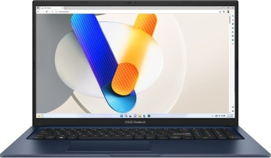 מחשב נייד Asus Vivobook 17 17.3" FHD Core i7-150U 16GB 1TB SSD Win11 - כחול