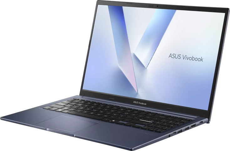 מחשב נייד Asus Vivobook 15 15.6" FHD - מעבד AMD Ryzen 7 170 - זיכרון 16GB - כונן 1TB SSD - צבע Quiet Blue - כולל Win 11 Pro
