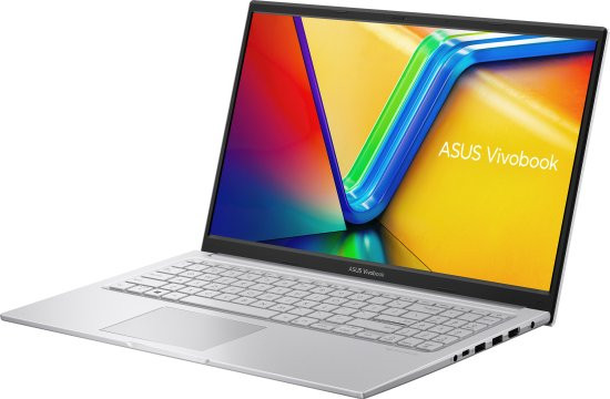 מחשב נייד Asus Vivobook 15 15.6" FHD Core i7-150U 16GB 512GB SSD Win11 Pro - Cool Silver