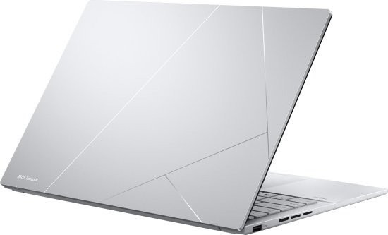 מחשב נייד מסך מגע Asus Zenbook 14 OLED 14'' 3K 120Hz Intel Core Ultra 7 255H 32GB 1TB SSD Windows 11 Pro Foggy Silver