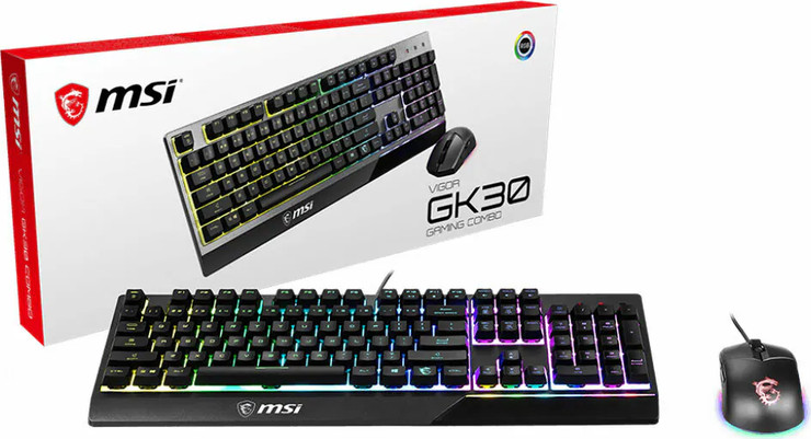 סט גיימינג MSI Vigor GK30