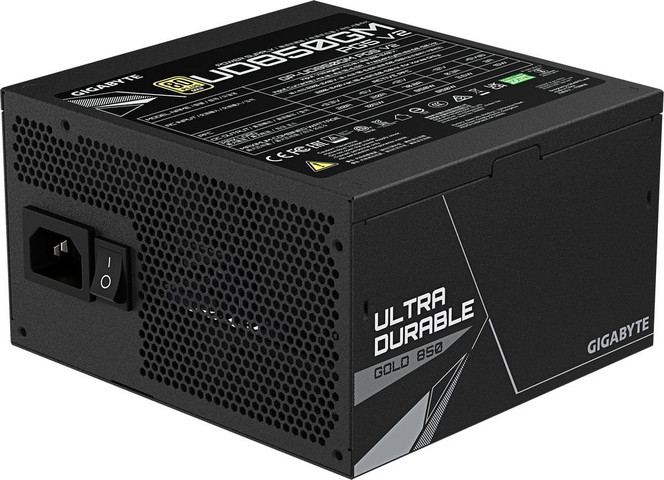 ספק כוח Gigabyte UD850GM PG5 V2 850W 80 Plus Gold