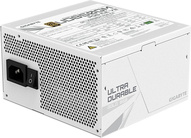 ספק כוח Gigabyte UD850GM PG5 ICE 850W 80 Plus Gold