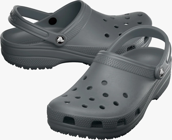 Crocs Classic - כפכפי קרוקס קלאסים בצבע אפור סלאט