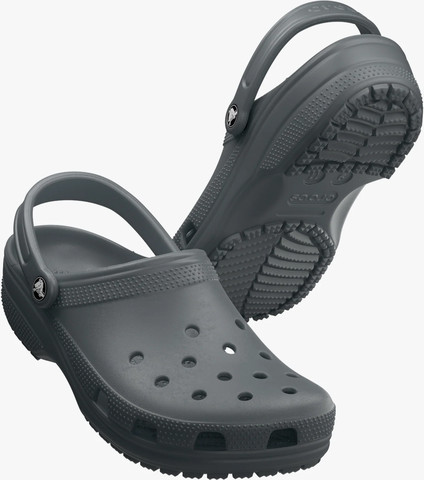 Crocs Classic - כפכפי קרוקס קלאסים בצבע אפור סלאט