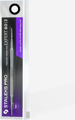 פצירה צרה דו צדדית סטאלקס Double-ended Pedicure Pusher 60/3