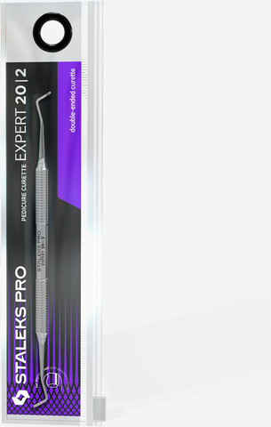 קיורטה פדיקור דו צדדית סטאלקס Curette Double Sided PE-202