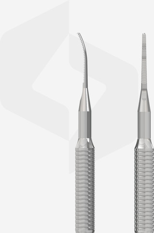 פצירה דקה דו צדדית סטאלקס Double-ended Pedicure Pusher PE-60/4