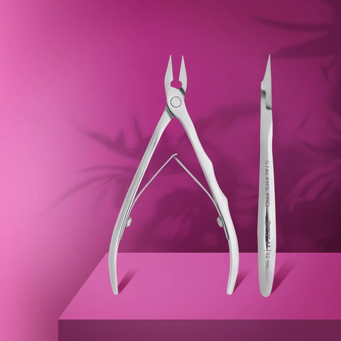 צבתית לציפורן חודרנית סטאלקס Professional ingrown nail nippers NE-61/12
