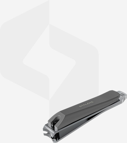 קוצץ ציפורניים גדול עם ידית מט ופצירה - Kbc-51 Nail Clipper