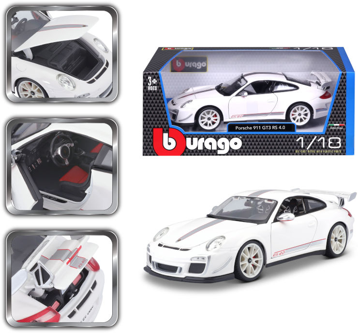מכוניות דגמים Diecast 1:18 - פורשה 911 GT3