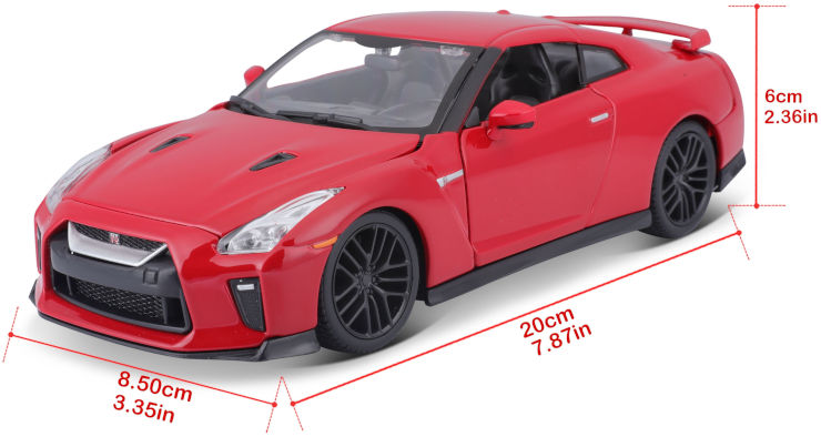 מכוניות דגמים Diecast 1:24 - ניסאן  GT-R