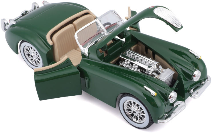 מכוניות דגמים Diecast 1:24 - יגואר XK 120 Roadster (1951)