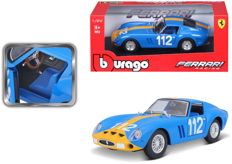 מכוניות דגמים Diecast 1:24 - פרארי 250 GTO