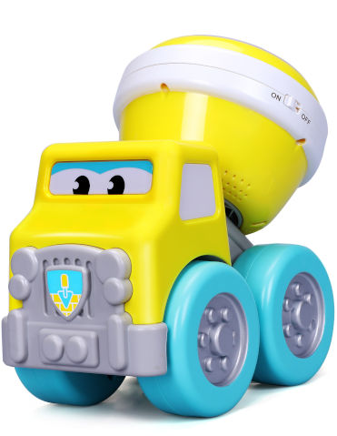 משאית בטון עם תוף אלקטרוני 2 ב-1 – Burago – מבית באלי טוי