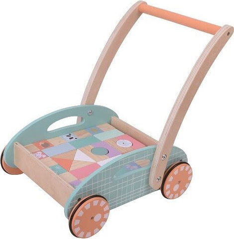 הליכון קוביות עץ - Pit Toys
