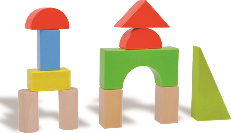 הליכון קוביות עץ - Pit Toys