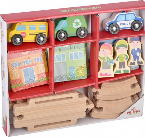 מיני רכבת עיר - Pit toys