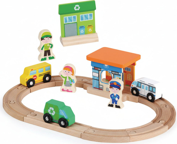 מיני רכבת עיר - Pit toys