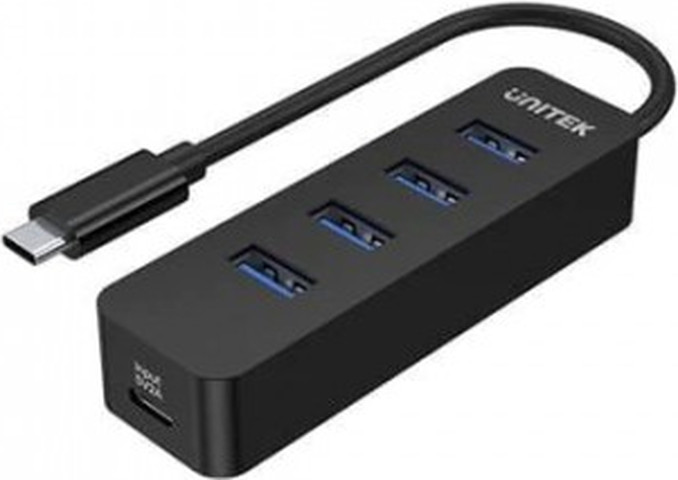 Unitek - מפצל 4 פורט איכותי USB 3.0 Y-3089