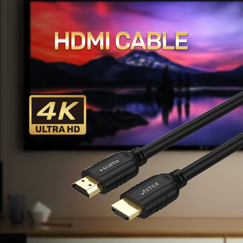 כבל HDMI 2.0 איכותי UNITEK High Speed תומך 4K 60Hz