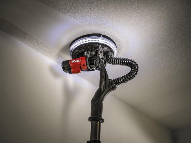 מלטשת קיר ג'ירפה חשמלית 750W עם תאורת לד 360°