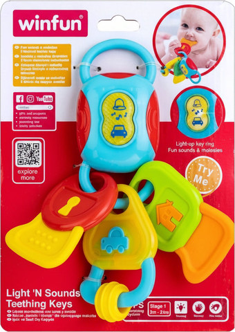 מפתחות נשכן עם אורות וצלילים WinFun