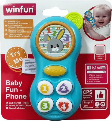טלפון צעצוע לתינוק WinFun