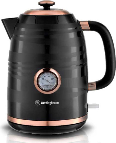 קומקום חשמלי מפואר Westinghouse WKWK-512BK שחור נחושת