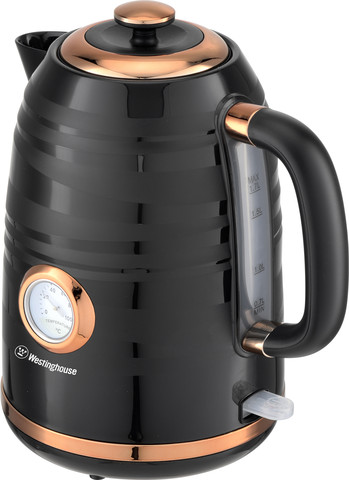 קומקום חשמלי מפואר Westinghouse WKWK-512BK שחור נחושת