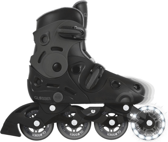 גלגיליות לילדים במידה 34-37 דגם Go Skates צבע שחור