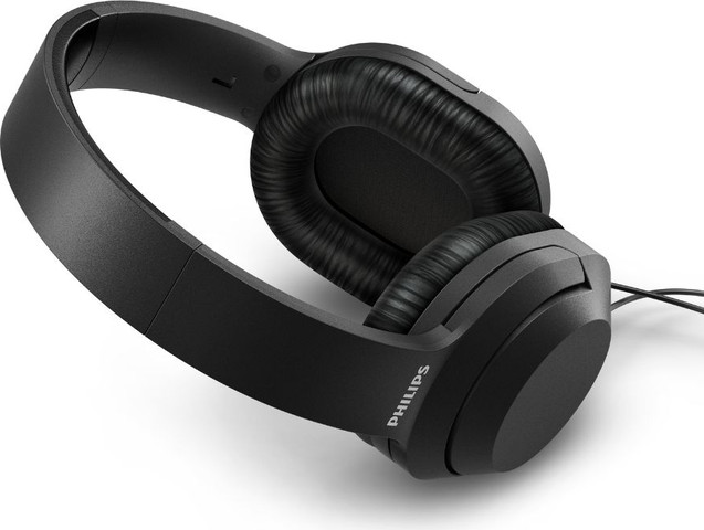 אוזניות חוטיות PHILIPS HI-FI OVER EAR TAH2005BK שחור