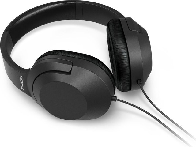 אוזניות חוטיות PHILIPS HI-FI OVER EAR TAH2005BK שחור