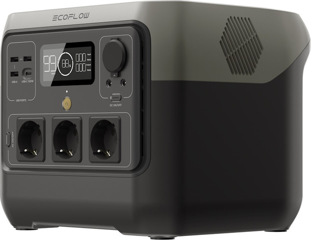 תחנת כוח ניידת EcoFlow 800W-1600W 768Wh אקופלואו River2 Pro