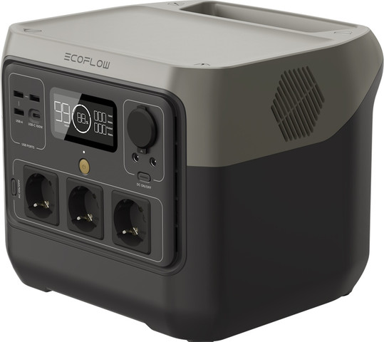 תחנת כוח ניידת EcoFlow 800W-1600W 768Wh אקופלואו River2 Pro