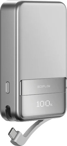 סוללת גיבוי מגנטית 10,000mAh כולל תמיכה בQi2 ‏EcoFlow אקופלואו RAPID 10000