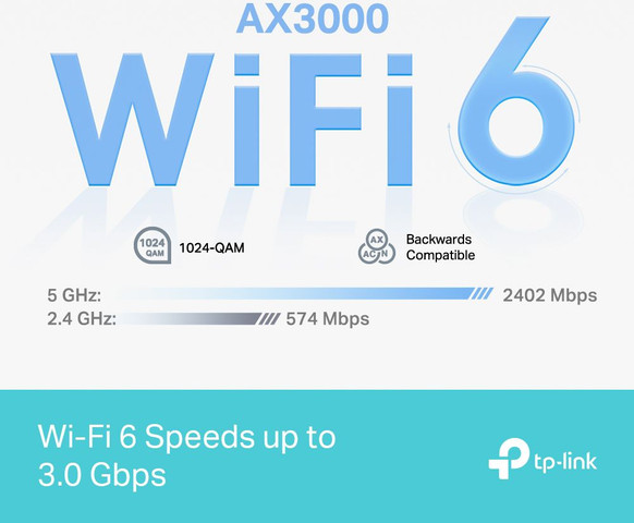 מגדיל טווח TP-Link Deco X50 Pro AX3000 3000Mbps - שלוש יחידות