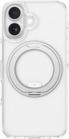 AMAZINGTHING Titan Pro MagSpin Case iPhone 17 Pro Clear - מגן פרימיום עם רינג מסתובב לאייפון 17 פרו שקוף