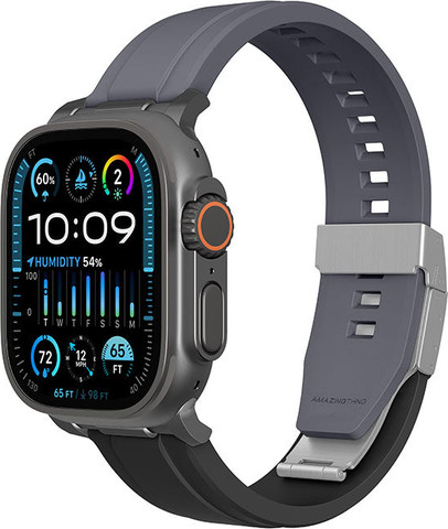 AMAZINGTHING Titan Chrono Band Watch 46-49mm Orange - מגן מסך · רצועת שעון Titan Chrono כתום
